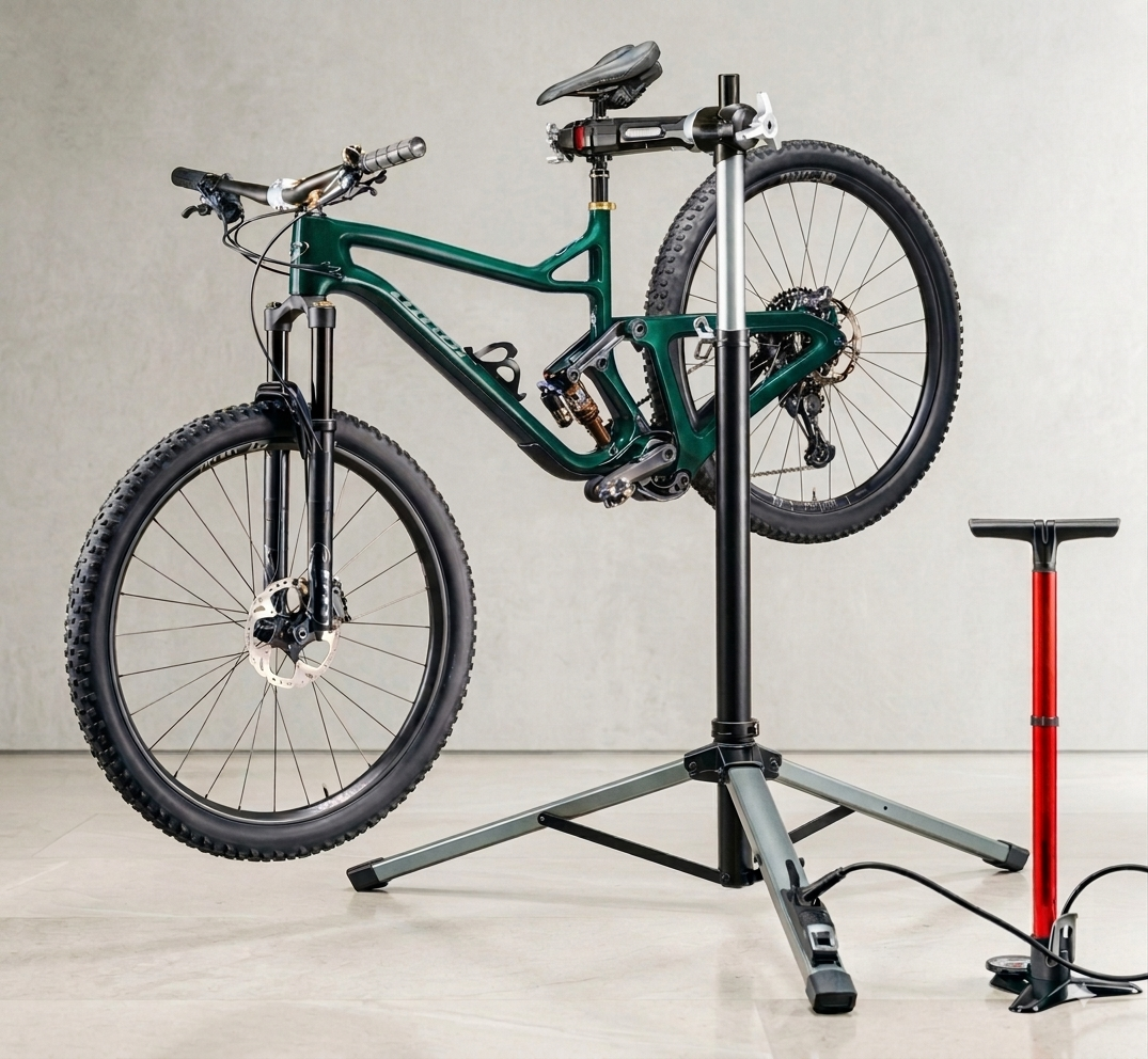 LIFTCORE A100 – Pneumatic Bike Service Stand